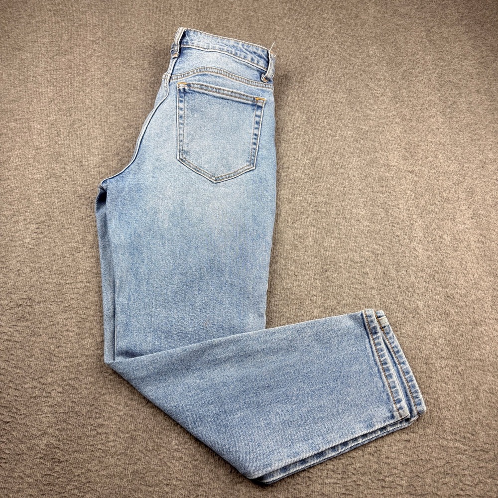 Classic Light Wash Women's Jeans - Casual Straight Leg